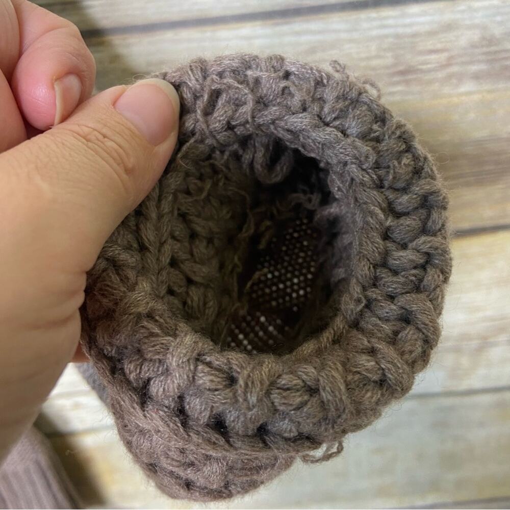 Bloomingdale’s S 100% Cashmere cowl neck sweater detailed collar - Picture 7 of 9